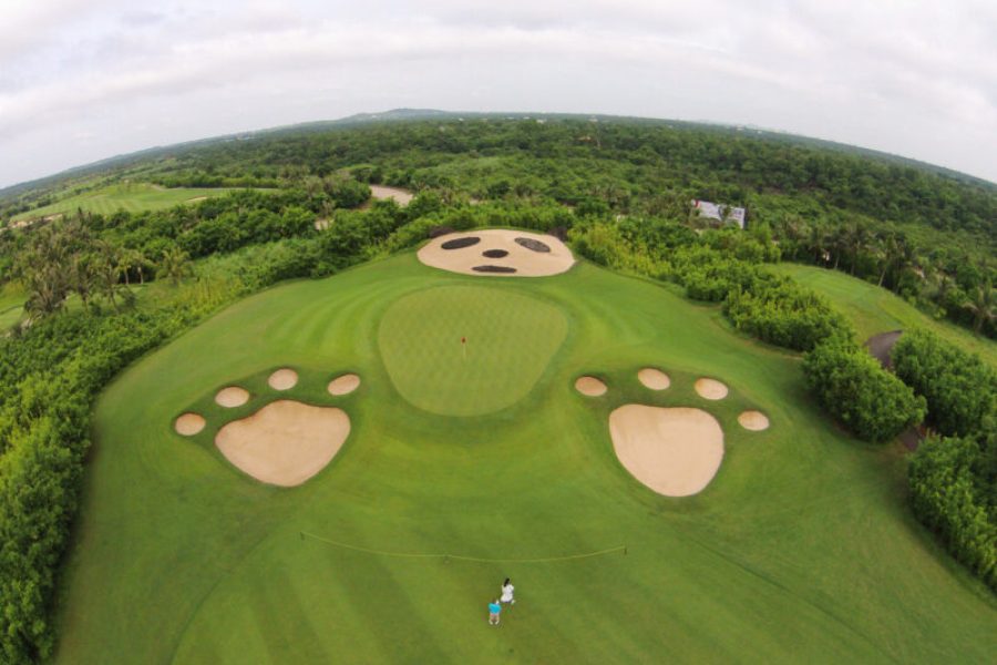 Golfing at Hainan